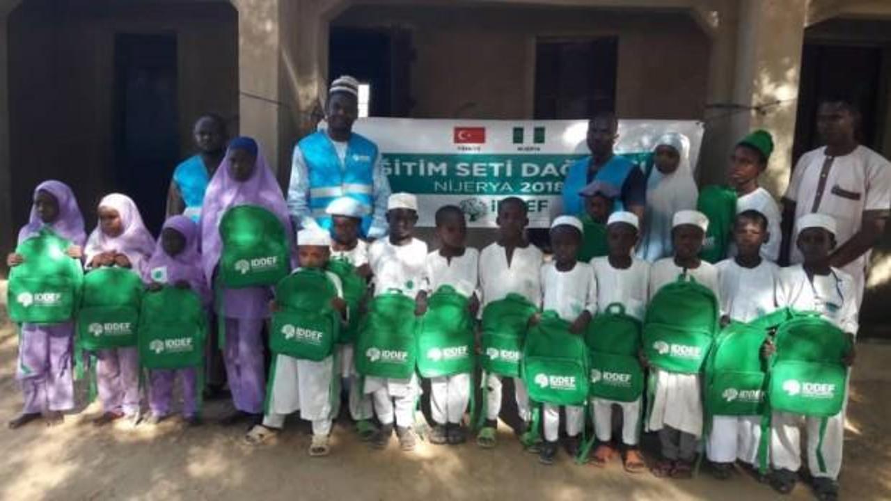 İDDEF’ten Nijerya’da yardım çalışmaları
