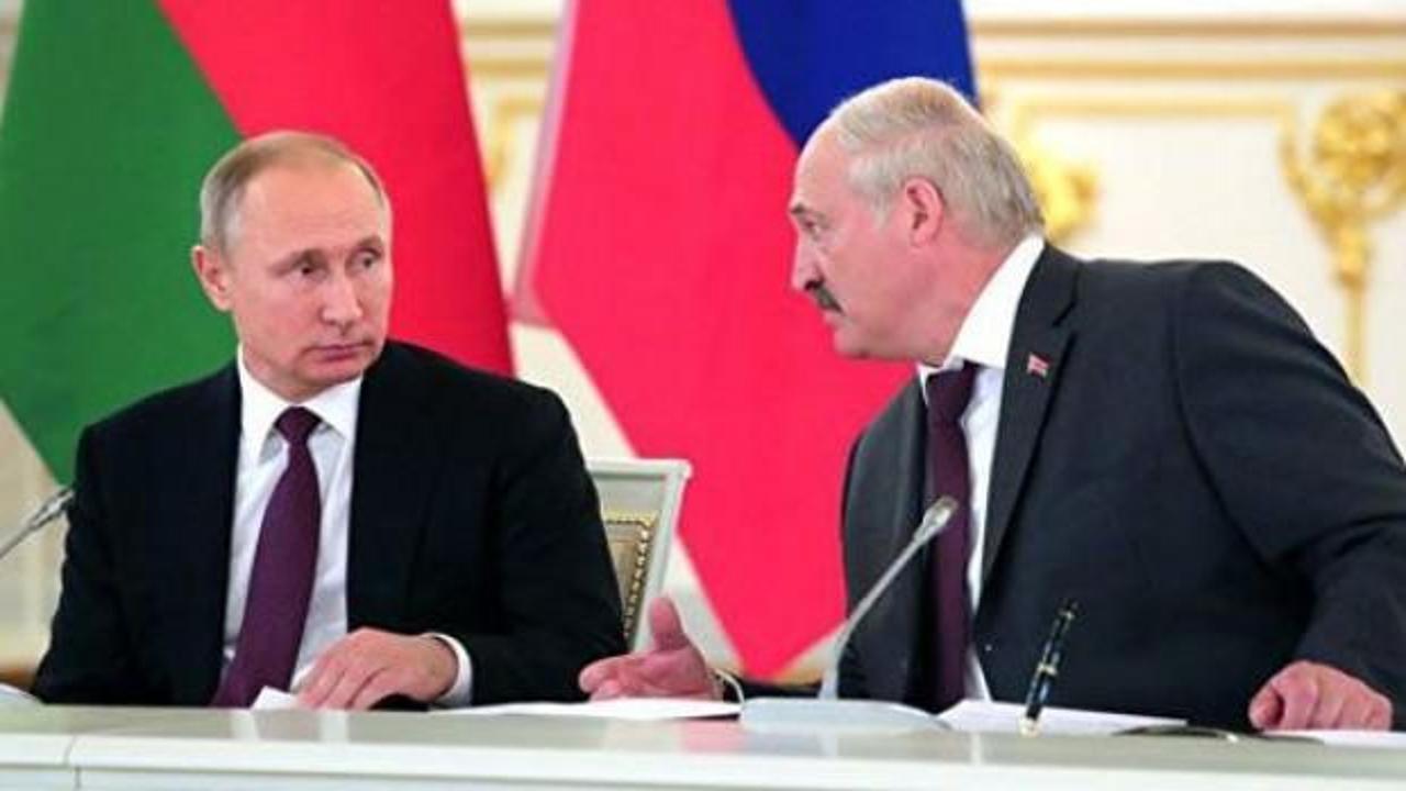 Putin ve Lukaşenko'dan canlı yayaında pazarlık