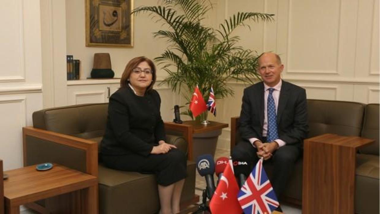 Şahin Birleşik Krallık Ankara elçisini kabul etti