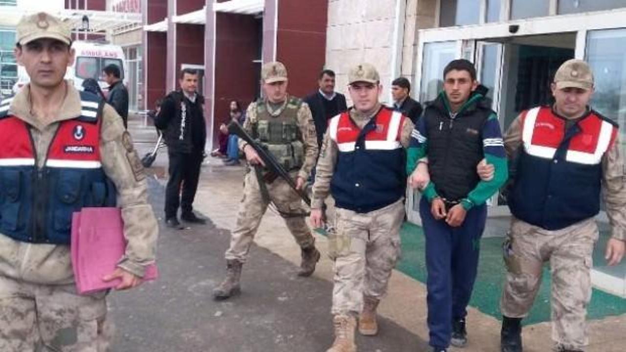 Yakalanan terör örgütü PKK/PYD üyesi tutuklandı