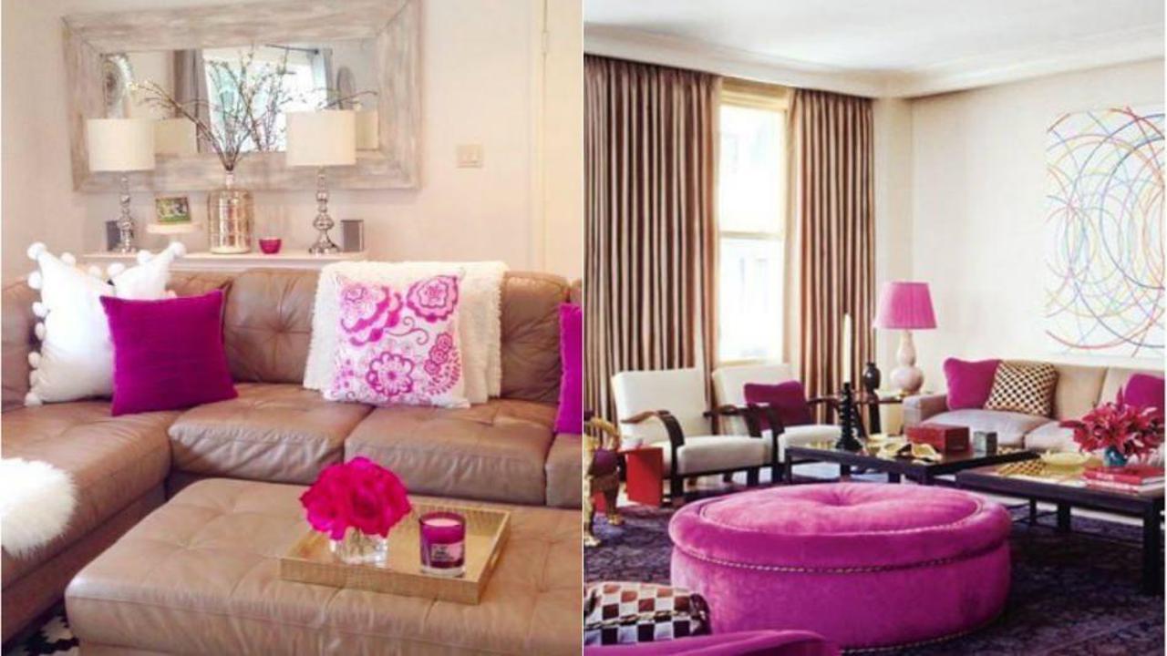Ev dekorasyonunda 'Fuşya' modası