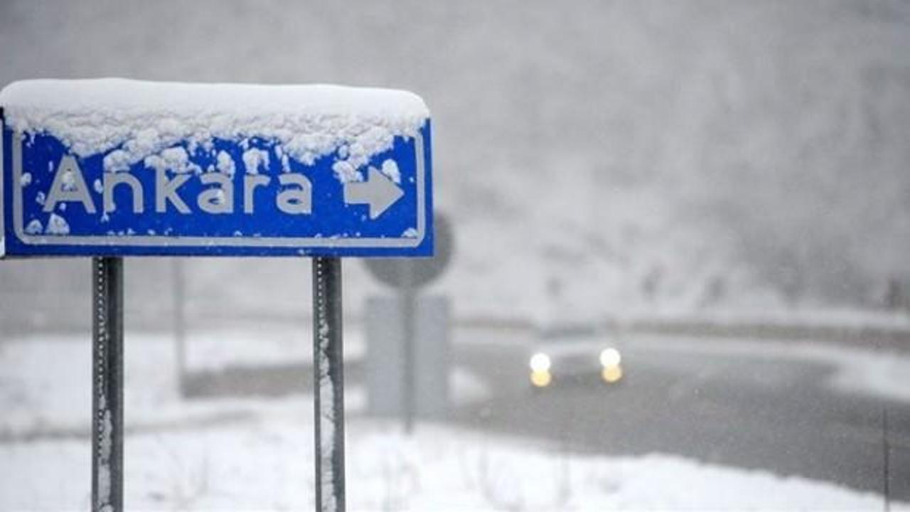 Meteoroloji açıkladı: Ankara'ya kar geliyor! 