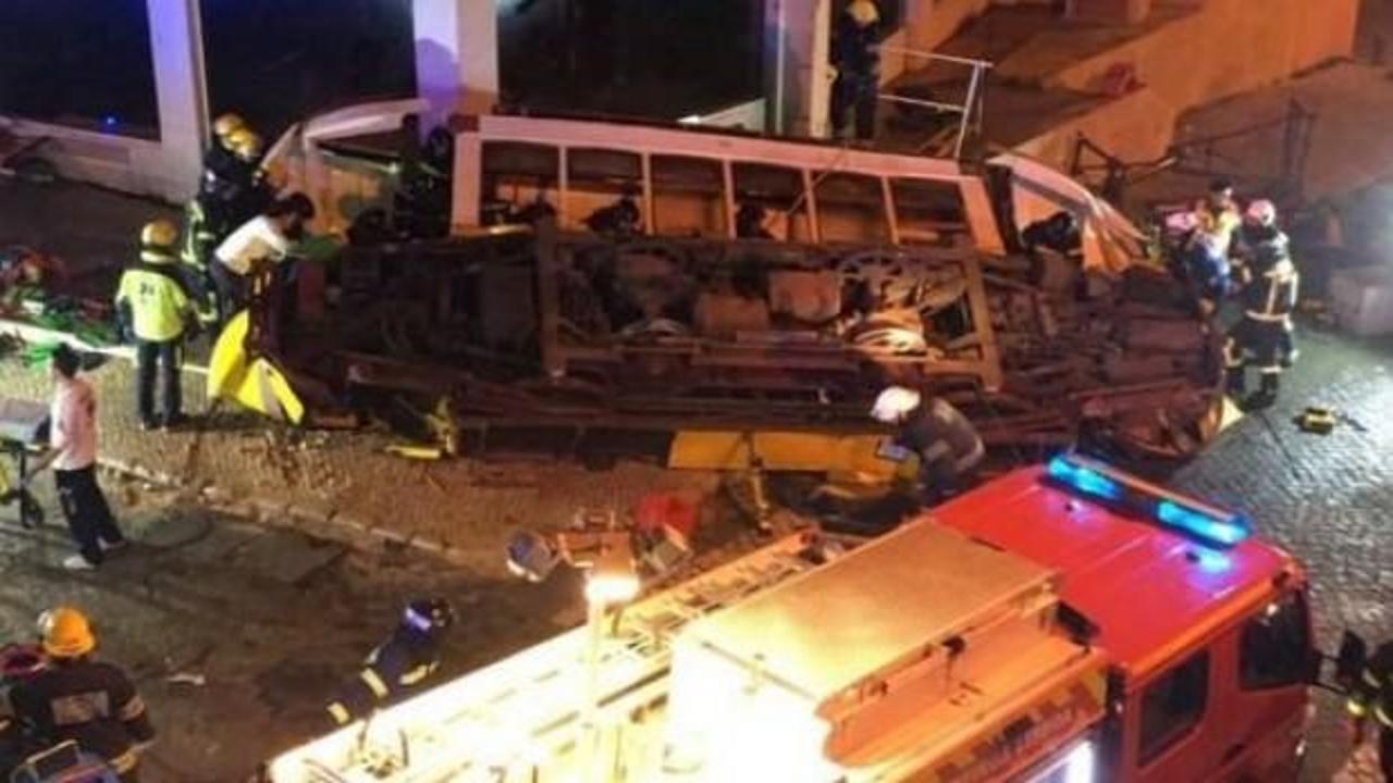 Portekiz'de tramvay dehşeti: 28 yaralı