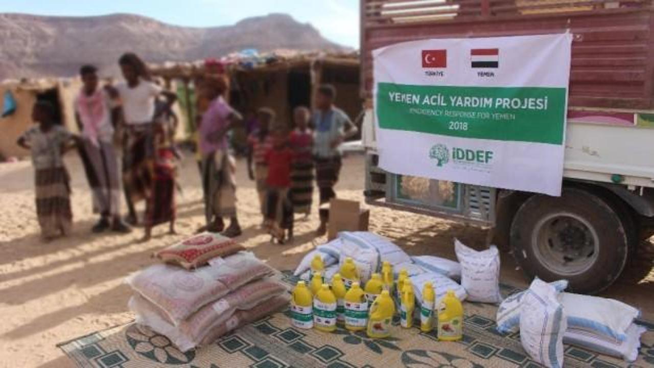 İDDEF'ten Yemen'e insani yardım