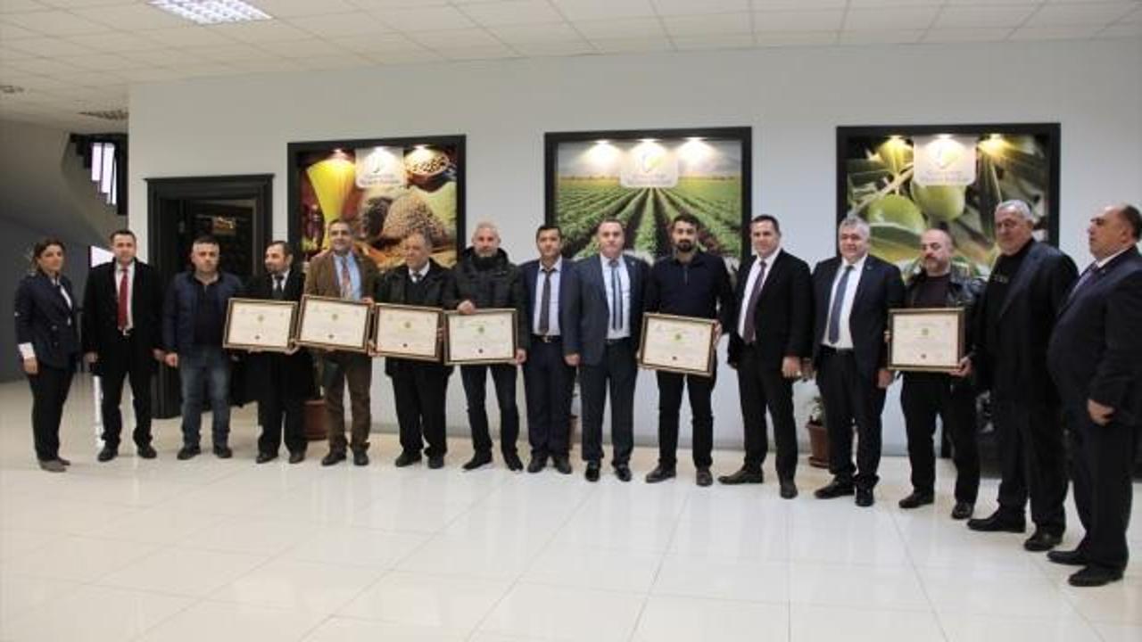 Gaziantep'te esnafa marka ve logo sertifikası verildi