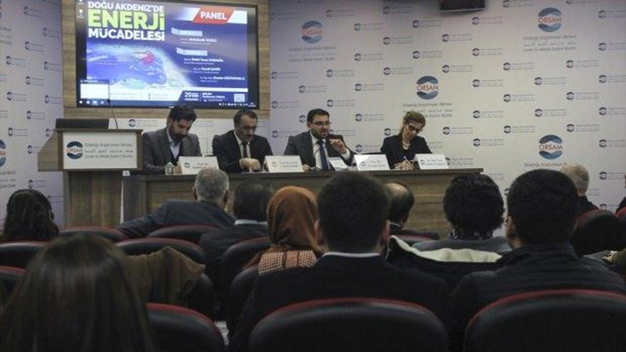 ORSAM'dan "Doğu Akdeniz'de Enerji Mücadelesi" paneli
