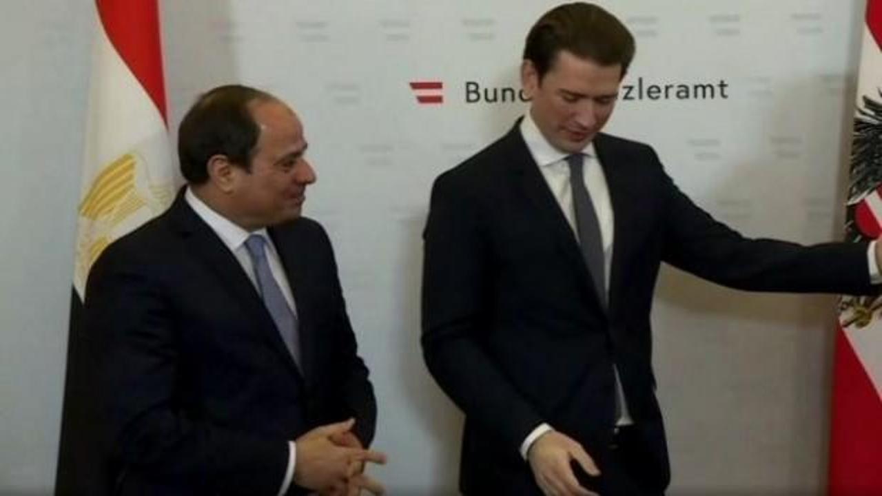 Darbeci Sisi, İslam karşıtı Kurz'a s&ouml;z verdi