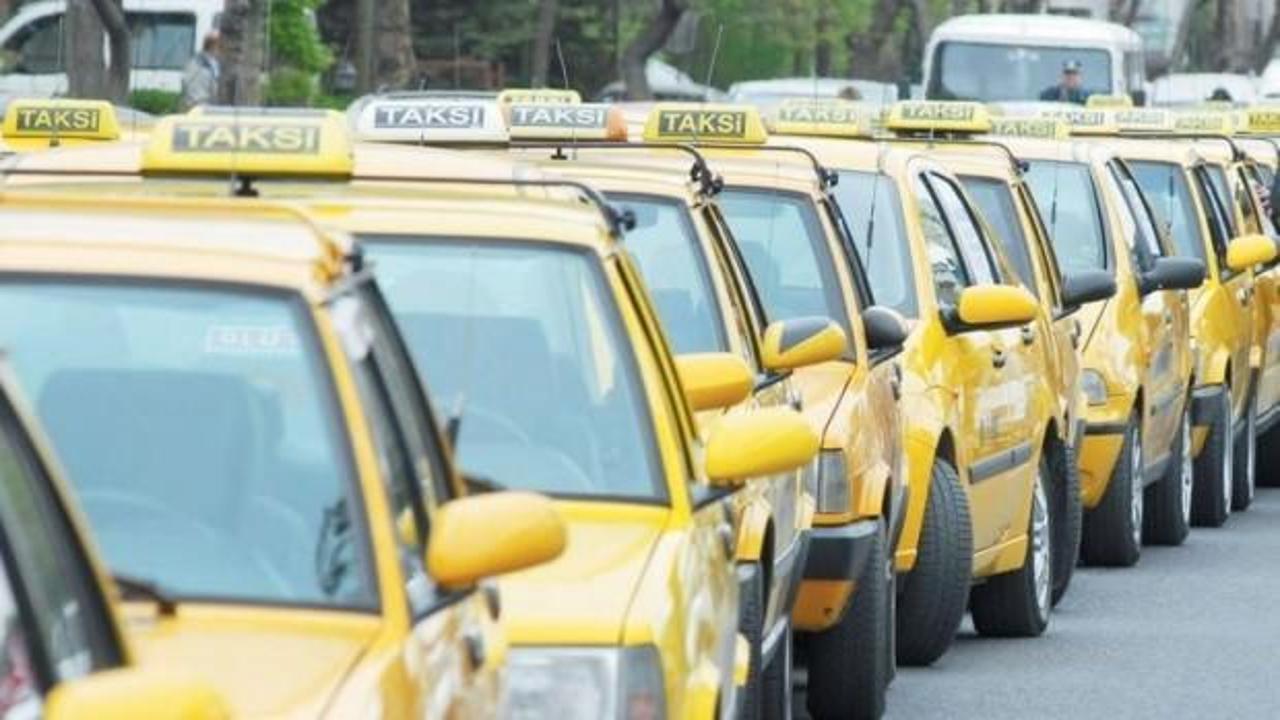 Taksiciler için standart talebi
