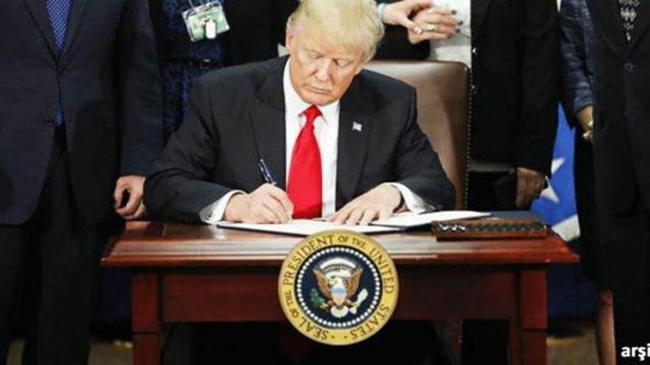 Trump imzayı attı: Çılgın adım