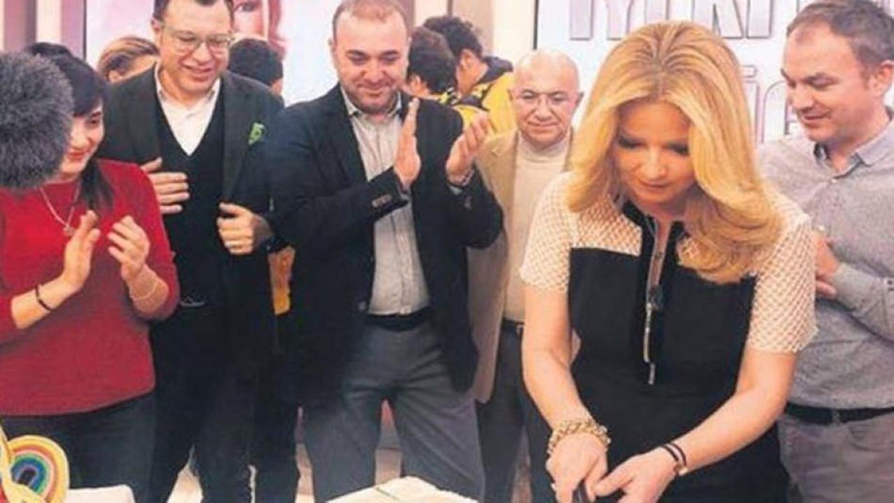 Ünlü sunucu Müge Anlı'ya doğum günü sürprizi!