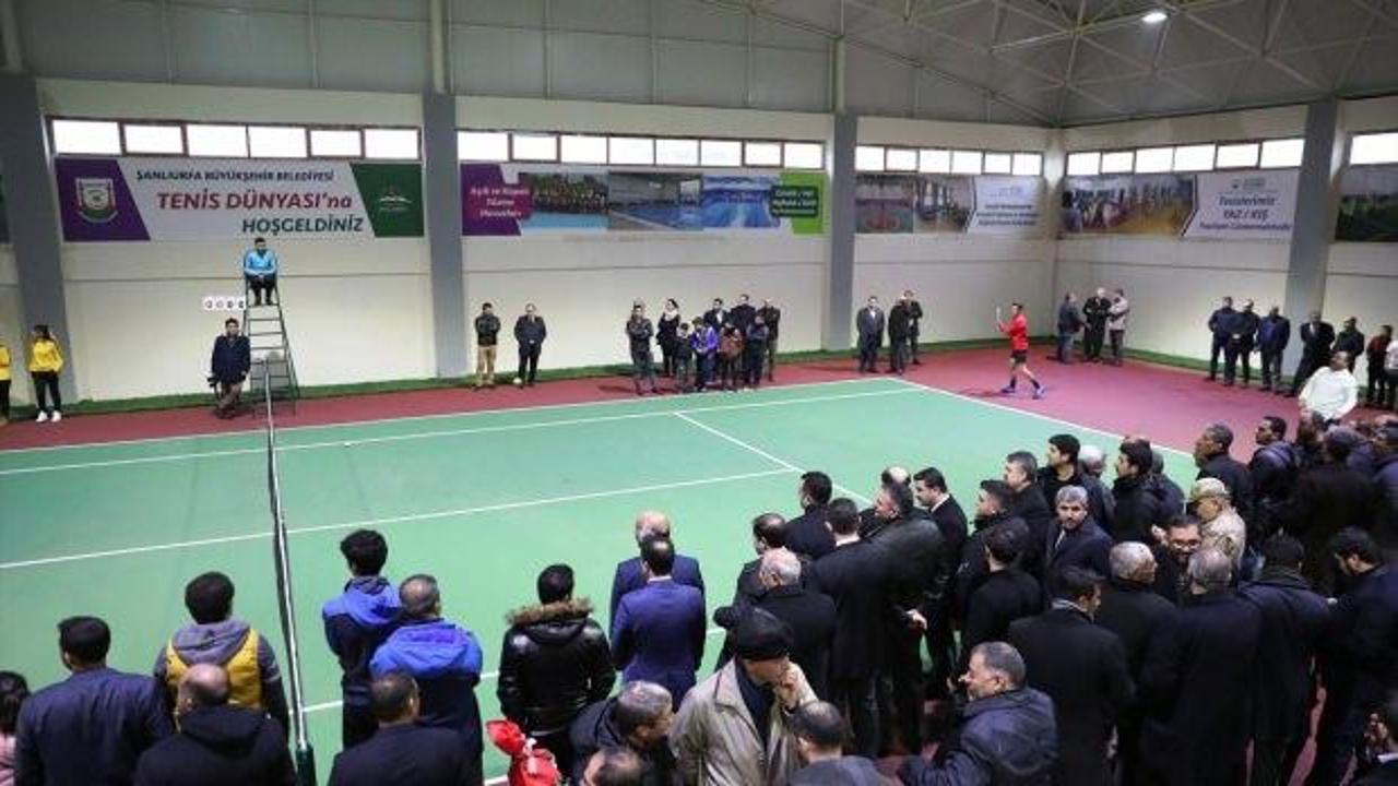 Şanlıurfa'da tenis tesisi açıldı