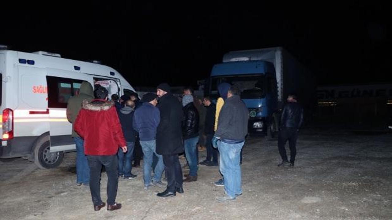 İzmir'de tır şoförü aracında ölü bulundu