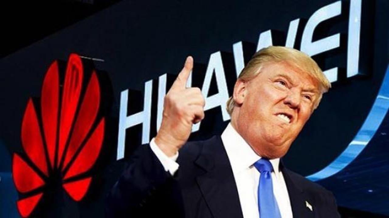 Trump şimdi de Huawei'yi gözüne kestirdi!