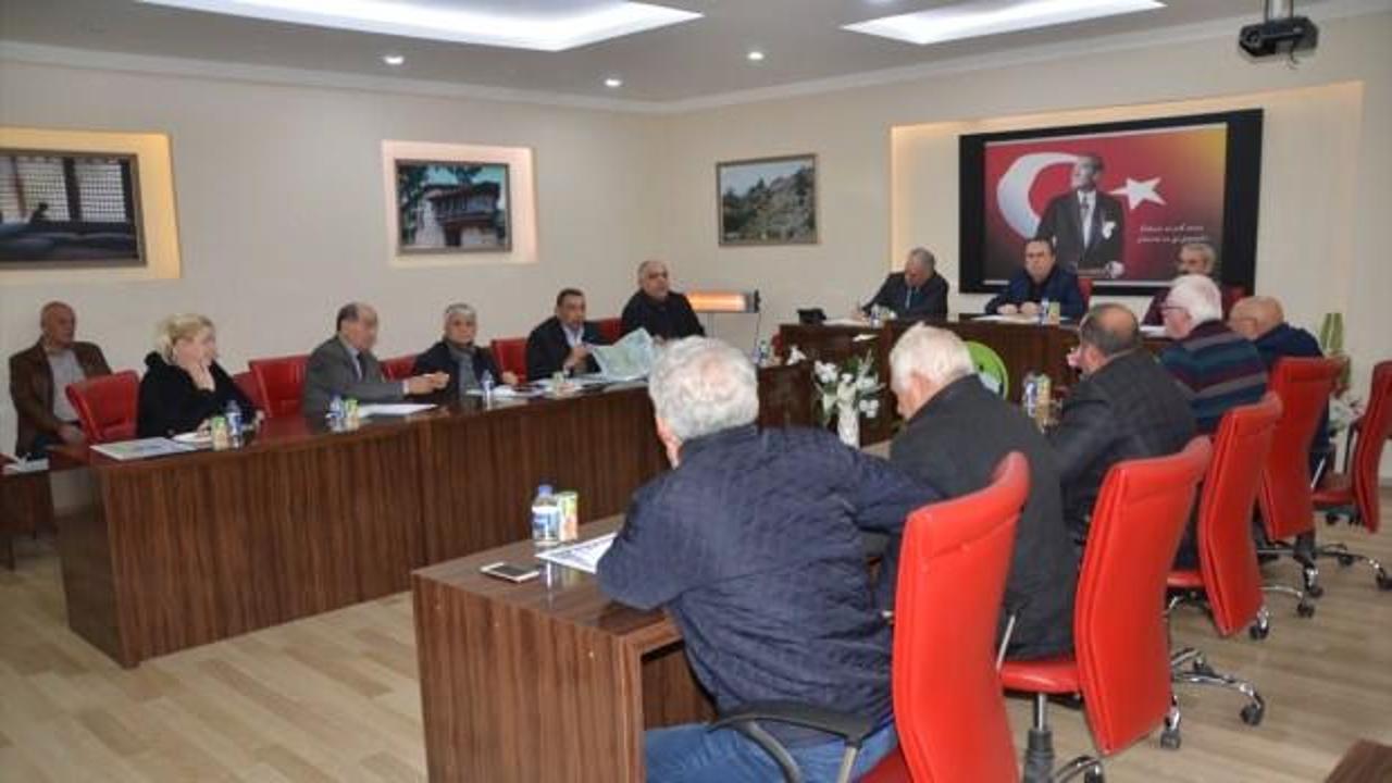 Akseki Belediyesi meclis toplantısı