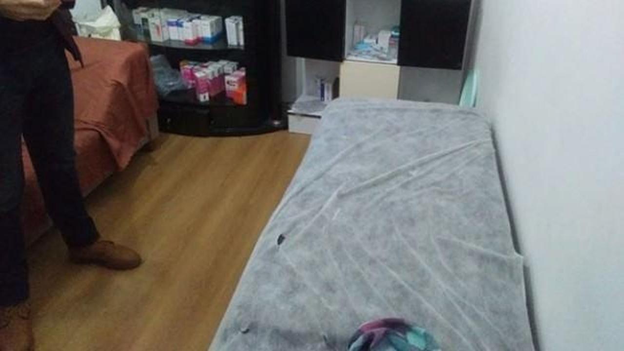 Polisi g&ouml;r&uuml;nce şoke oldular! K&uuml;rtaj...