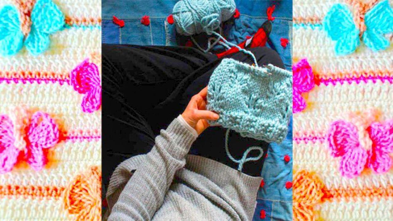 Kelebek örgü modeli nasıl yapılır?