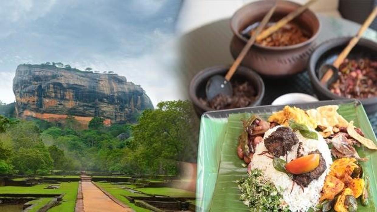 Sri Lanka'nın meşhur yemekleri: Pişmiş muz, mango ve diğer sebzeler...