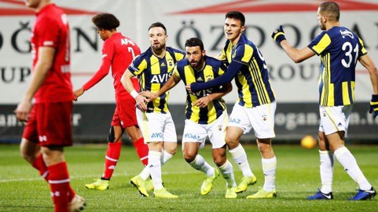 Fenerbahçe'den 3 gollü prova!