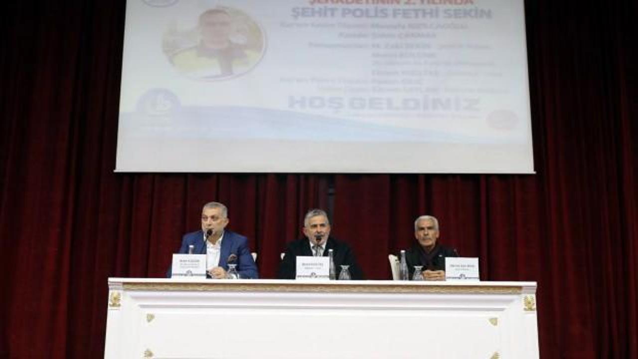 Şehit polis Fethi Sekin Bağcılar’da anıldı