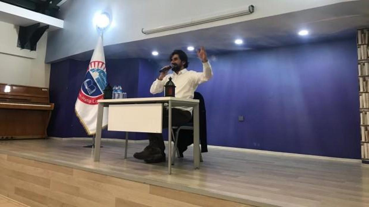 Serdar Tuncer, imam hatip öğrencileri ile buluştu