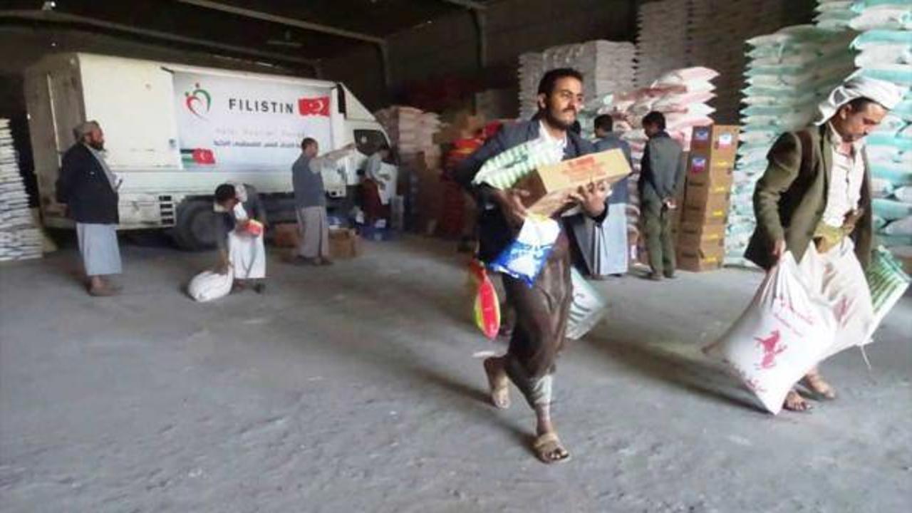 Kütahya Filistin Dostları Derneği'nden Yemen'e yardım