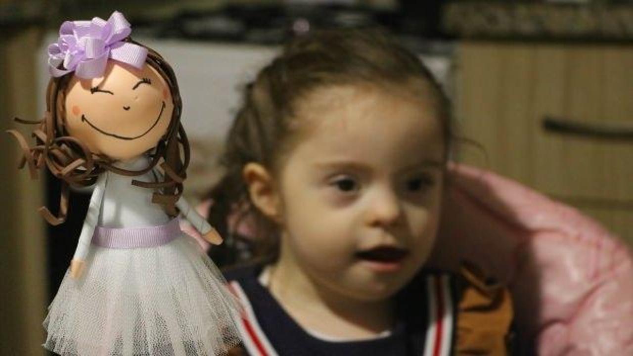 Down sendromlu "İnci bebek" gülümsetiyor