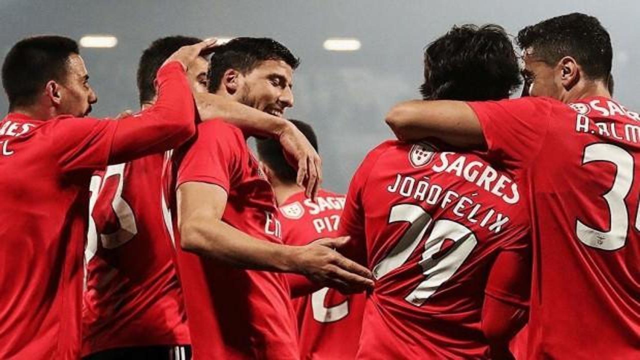 Galatasaray'ın rakibi Benfica tek golle turladı