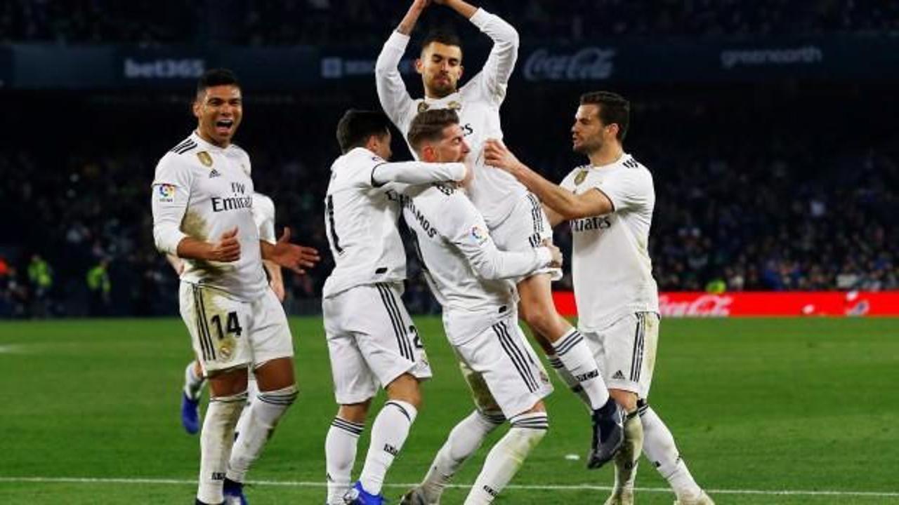 Real Madrid son anda kazandı