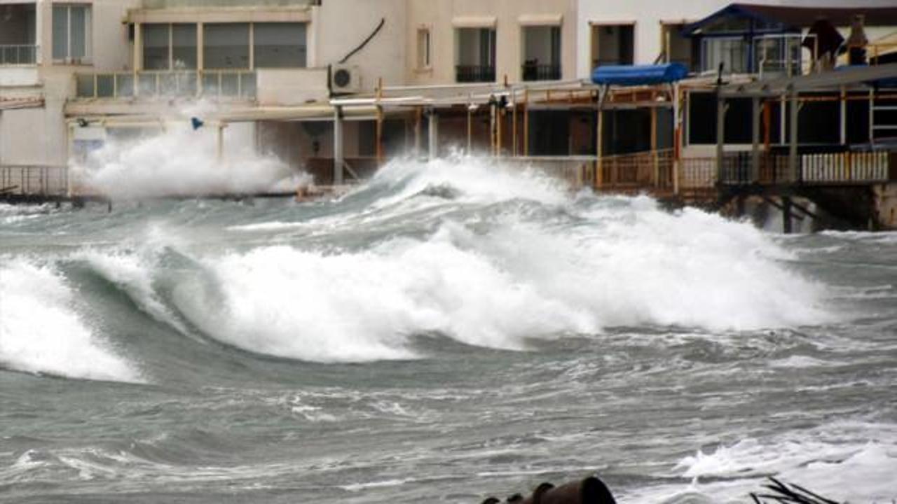 Muğla'da fırtına