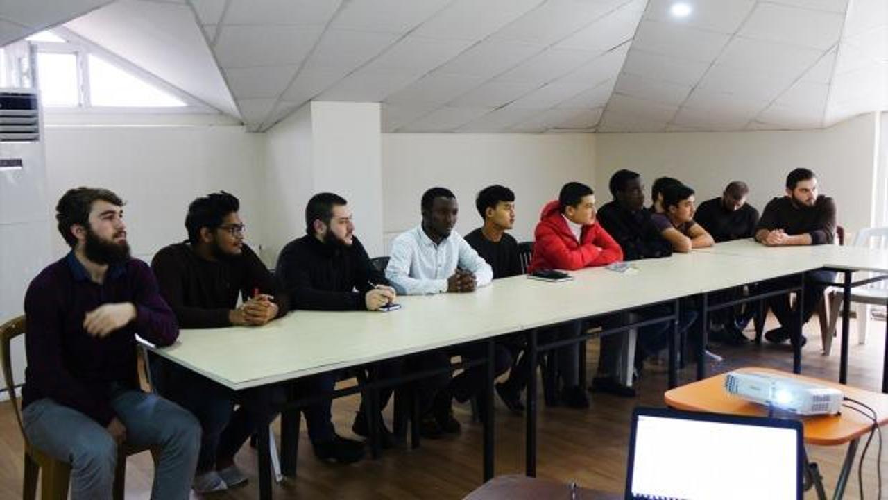 Yabancı öğrencilere Arapça Dil Kampı