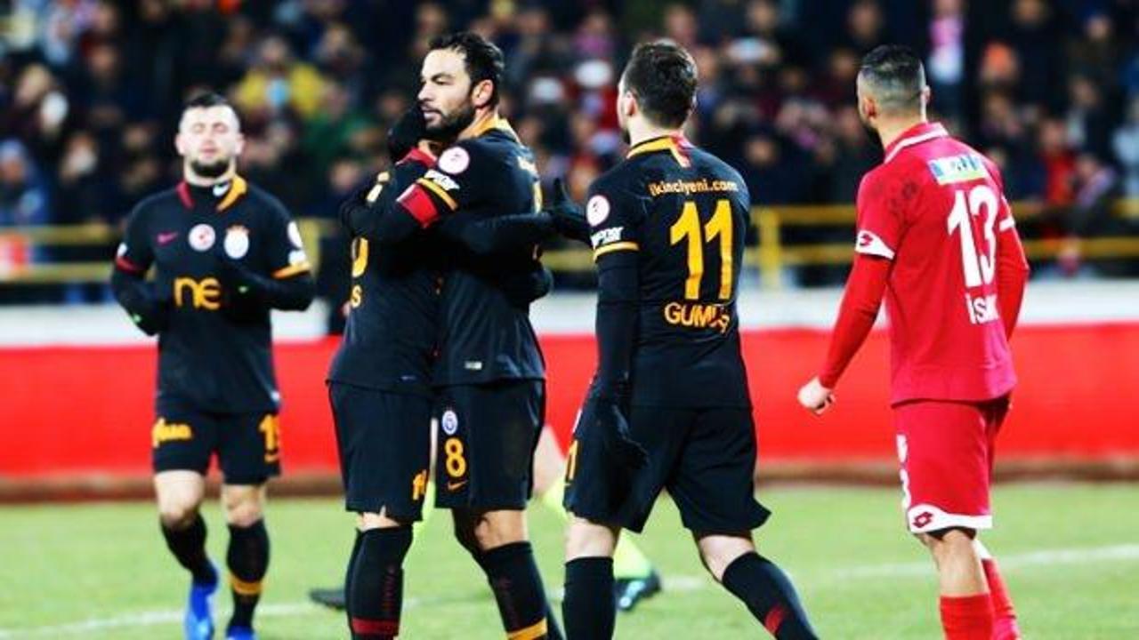 Galatasaray kupada avantajı kaptı!