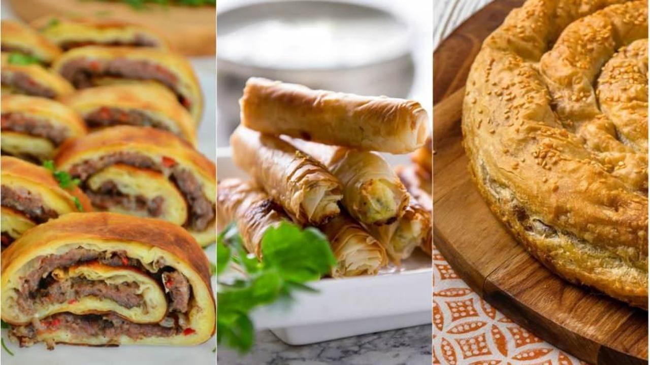 En pratik ve lezzetli börek tarifleri