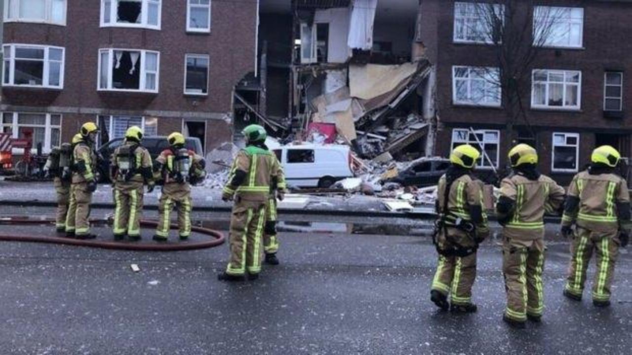 Hollanda'nın Lahey'de kentinde patlama!