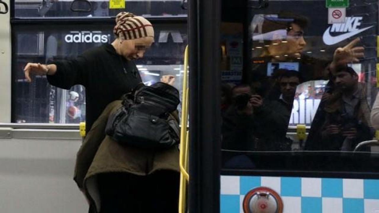 Şişli'de halk otob&uuml;s&uuml;nde alarm! Birbir &uuml;stlerini aradılar