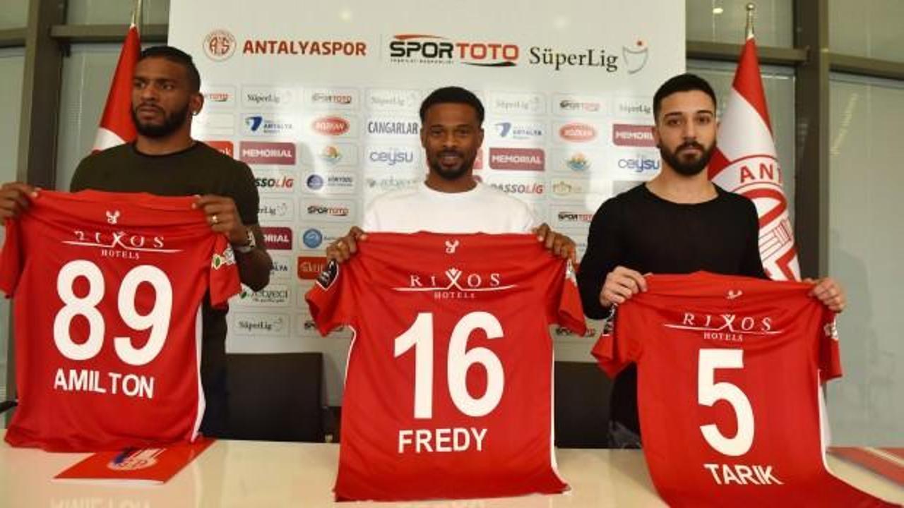 Antalyaspor'dan 3 transfer birden!