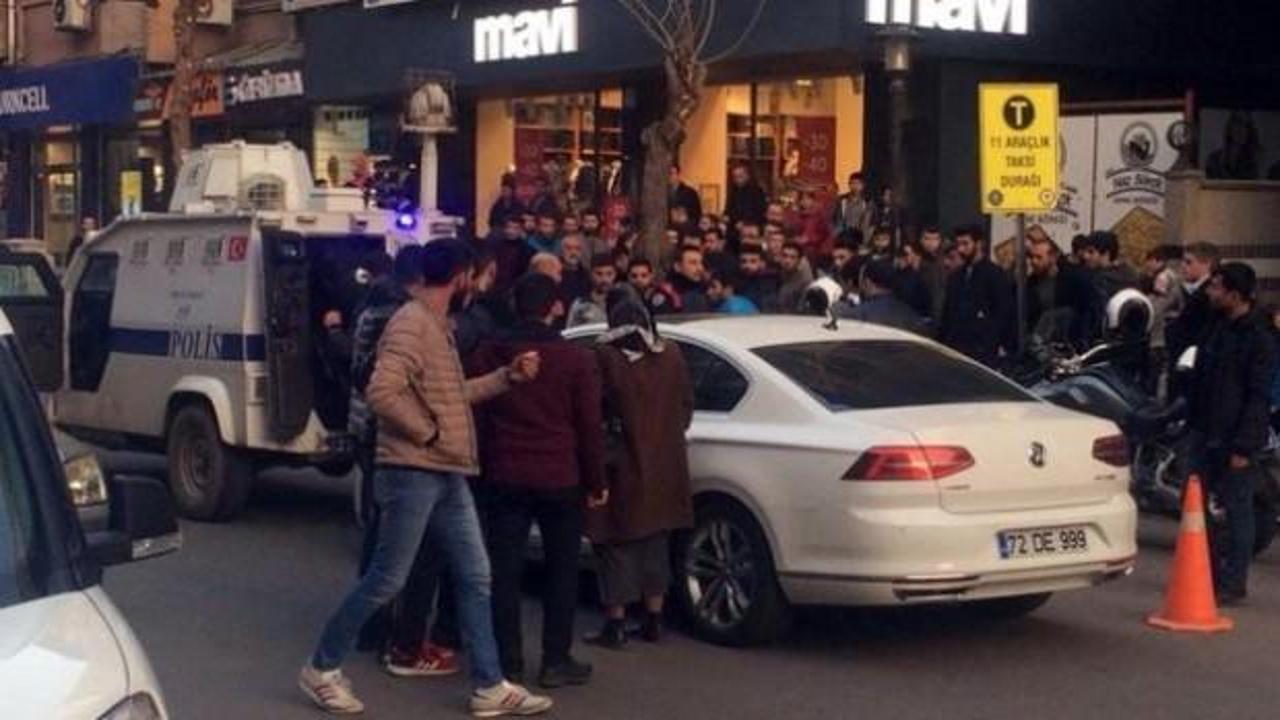 Taciz ettiği kadın bağırınca dehşet sa&ccedil;tı!