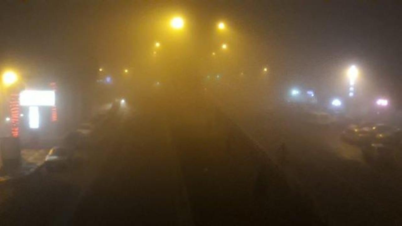 Viranşehir’de yoğun sis etkili oldu