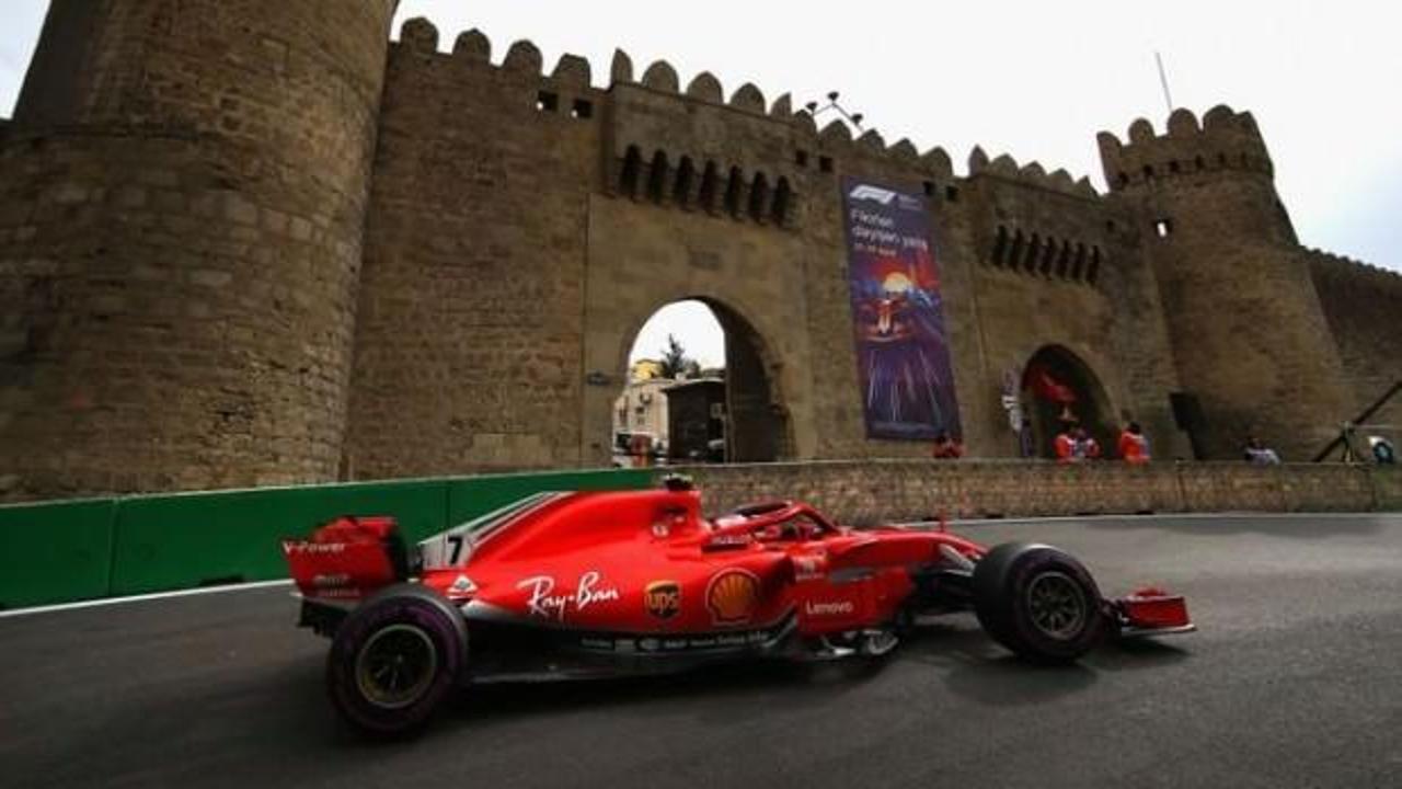 Azerbaycan GP'si Formula 1 takviminde