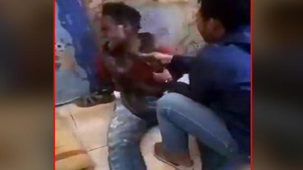 Herkesin tepkisini &ccedil;eken g&ouml;r&uuml;nt&uuml;ler! B&ouml;yle işkence g&ouml;r&uuml;lmedi