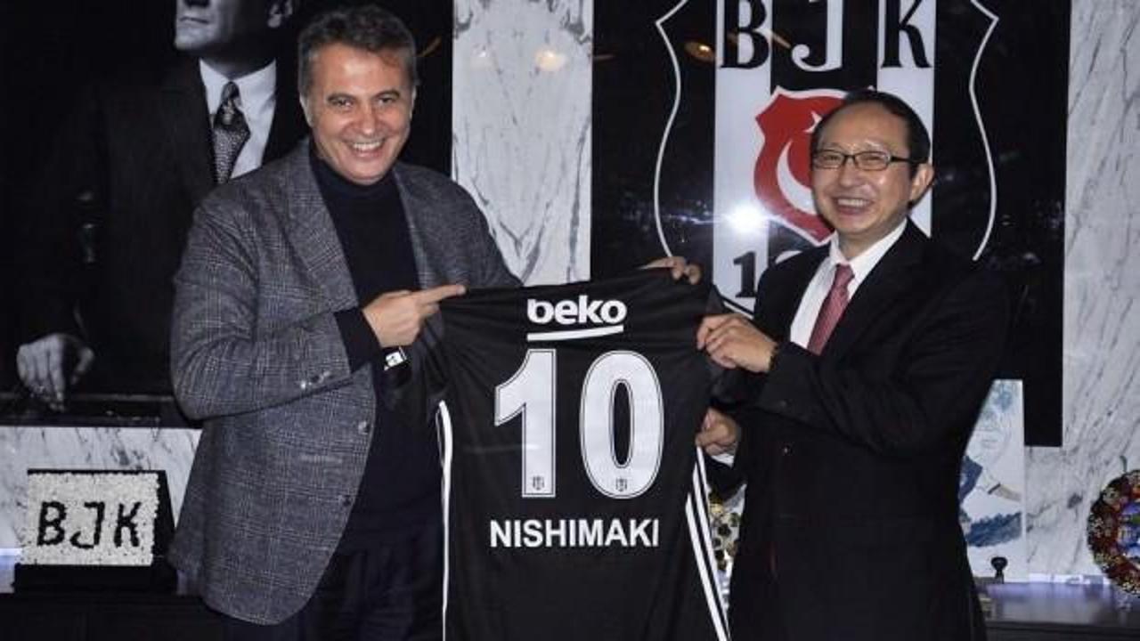 Japonya Başkonsolosu'ndan Beşiktaş'a ziyaret