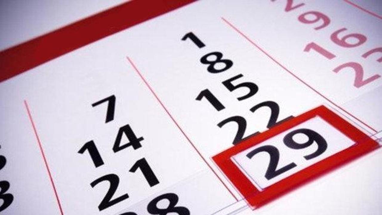 2019 Şubat ayı kaç çekiyor? Şubat ayı 28 gün mü 29 gün mü olacak?