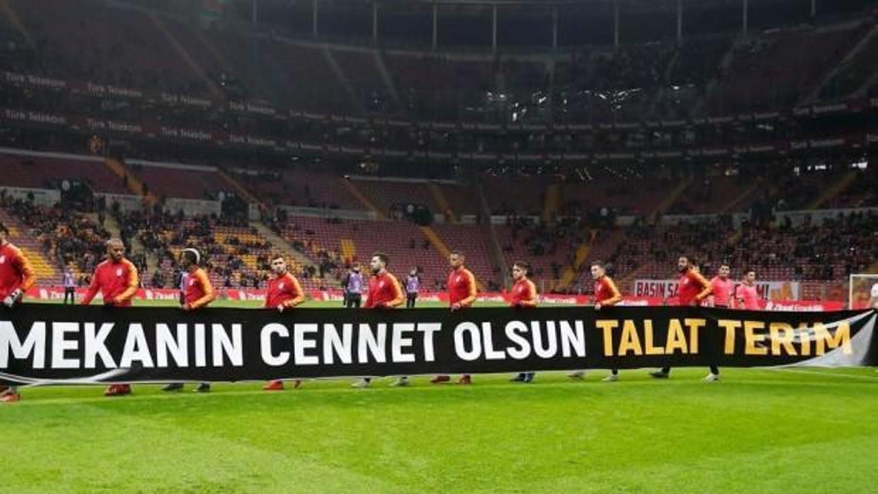 Talat Terim, Türk Telekom Stadı'nda unutulmadı