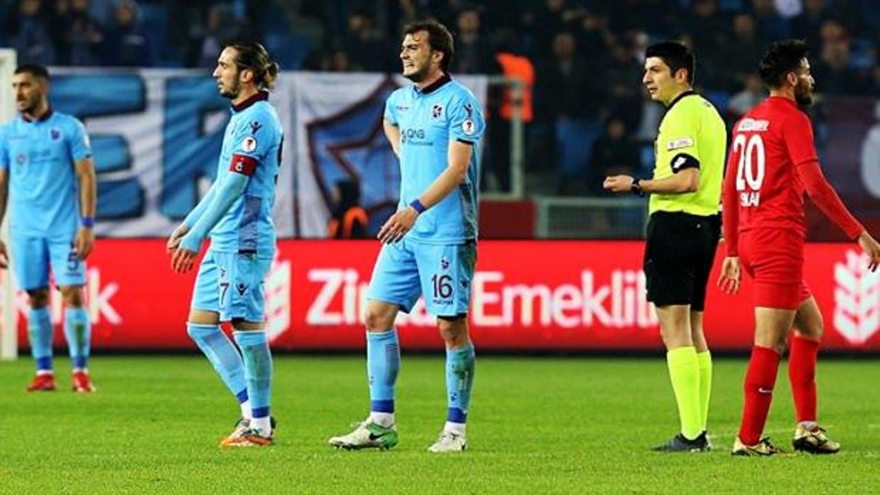 Ümraniyespor, Trabzon'da avantajı kaptı!