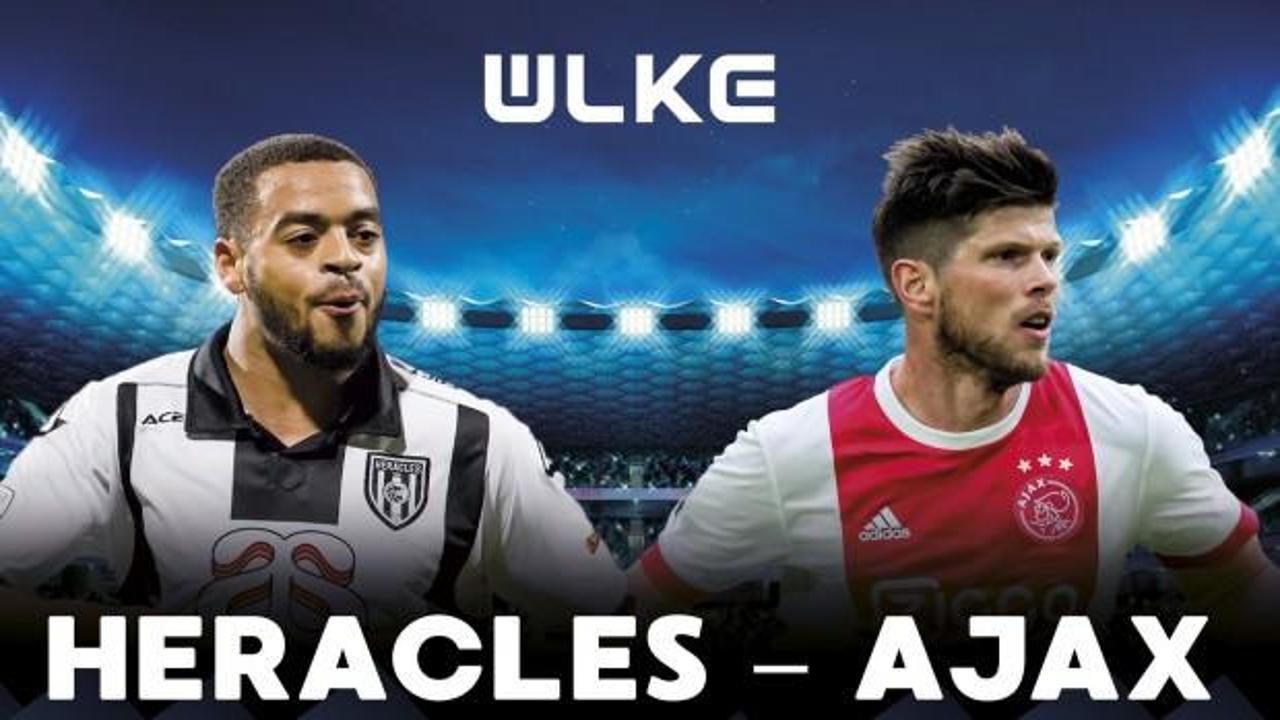 ÜLKE TV'de futbol şöleni! Heracles - Ajax