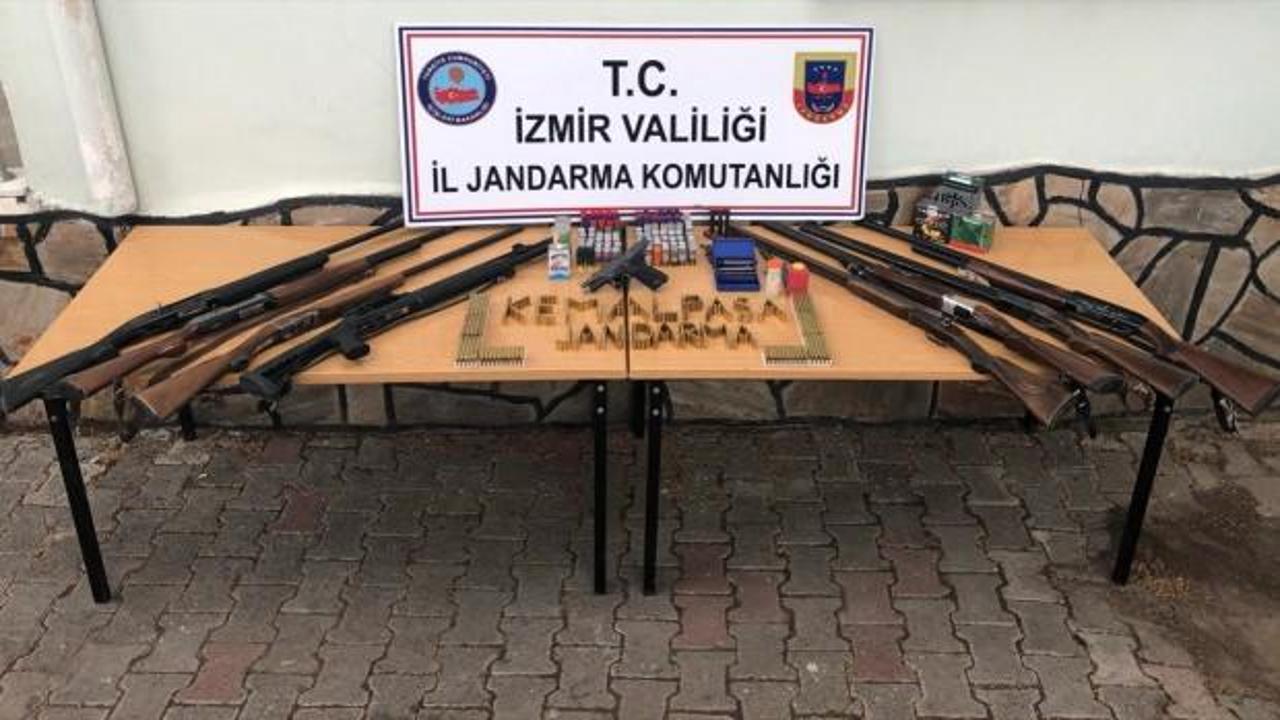 İzmir'de silah kaçakçılığı operasyonu