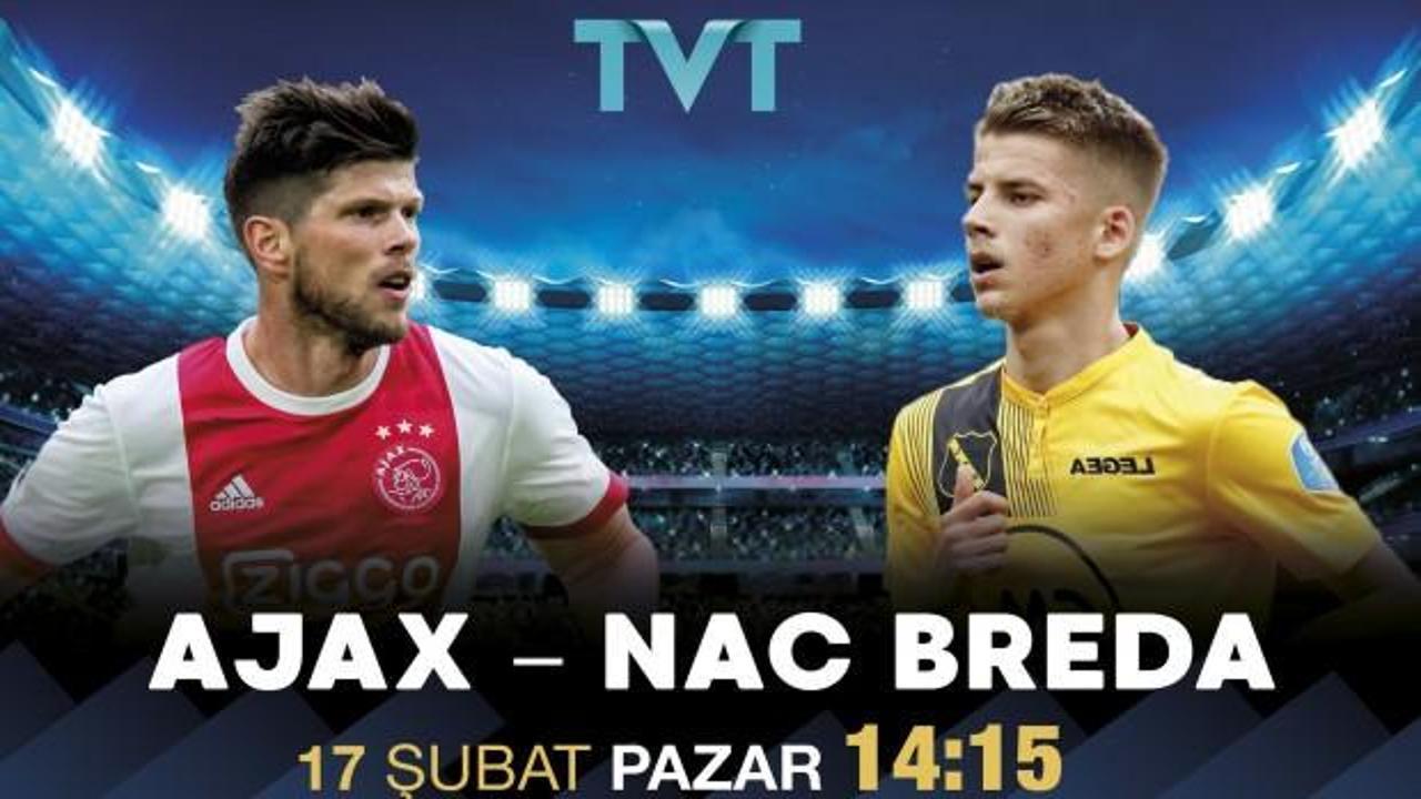 Ajax - NAC Breda maçı TVT'de