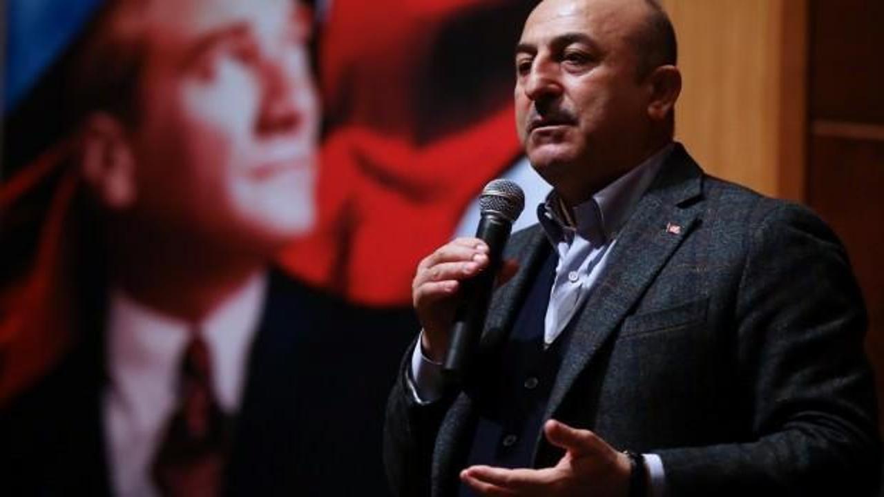Bakan Çavuşoğlu çok net konuştu: Rest ise rest