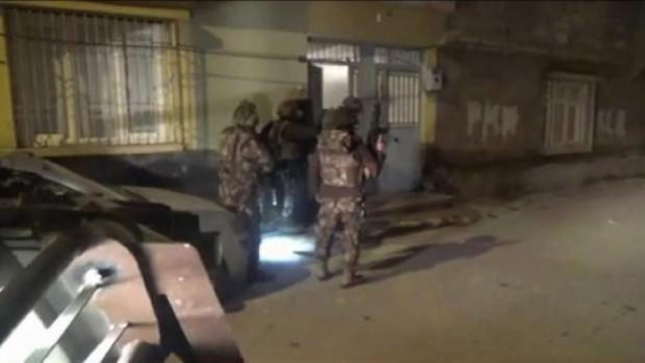 Gaziantep'te 'terör' operasyonu: 9 gözaltı