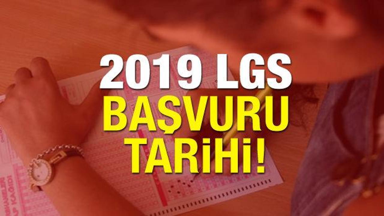 LGS başvuru ne zaman? 2019 Liseye Geçiş Sınavına girecek öğrenciler