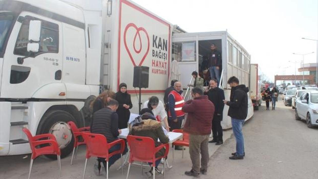 Şırnak'ta kan bağışı kampanyası